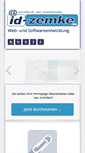 Mobile Screenshot of id-zemke.de